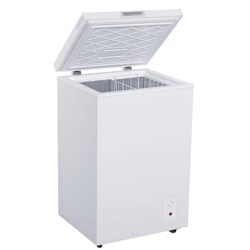 3.5 Cubic Feet Garage Ready Chest Freezer with Adjustable Temperature Controls