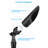 Aluminum Landscape Spotlight with MR16 Bulb, Max 50W GU5.3 Base, 12V AC/DC Low Voltage, Black