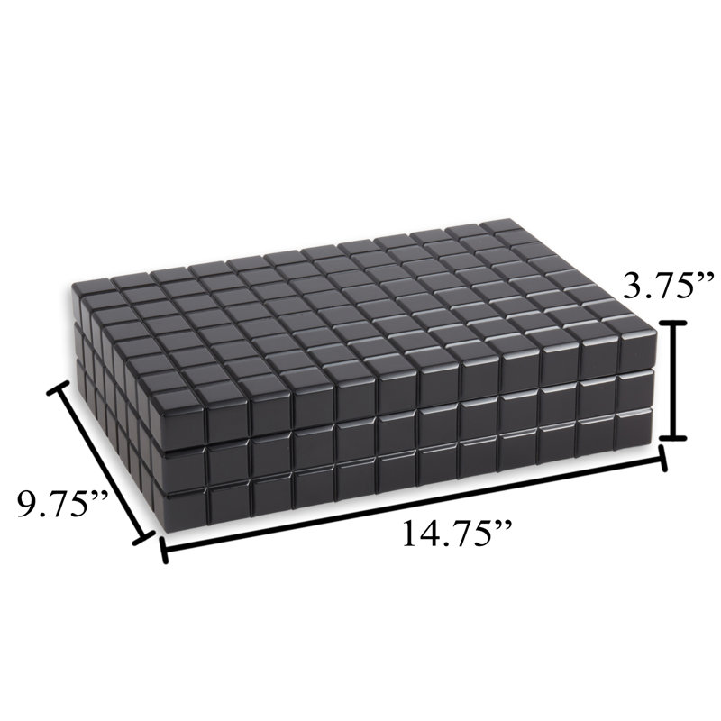 Boîtier de montre Cube Design Ten, Noir