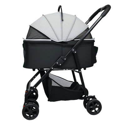 Foldable Pet Stroller Standard Stroller with