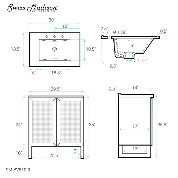 Dimensions du produit