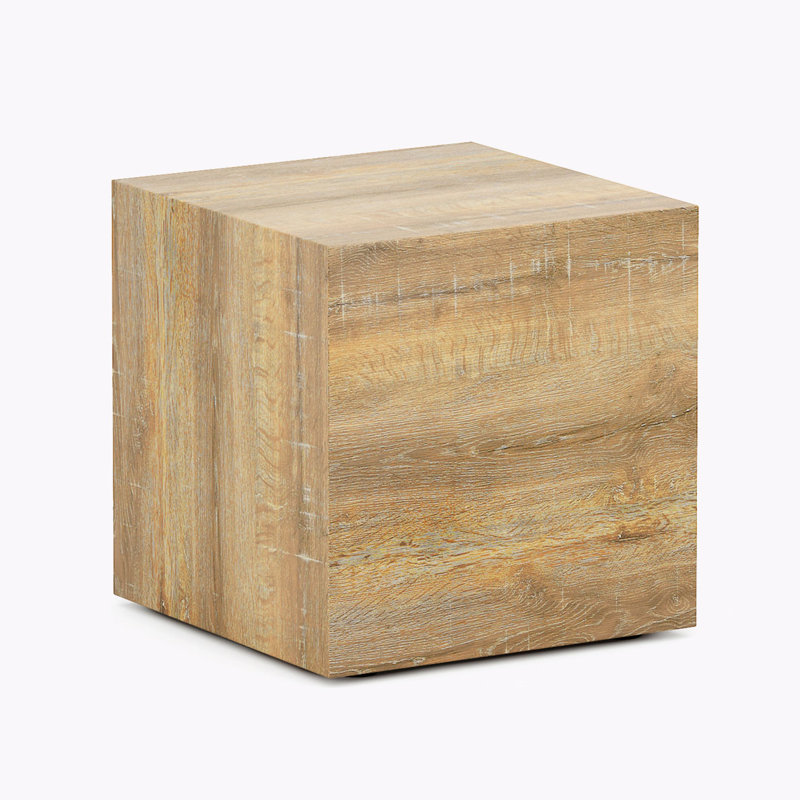 End Table Side Table, 15.7" H x 15.7" W x 15.7" D