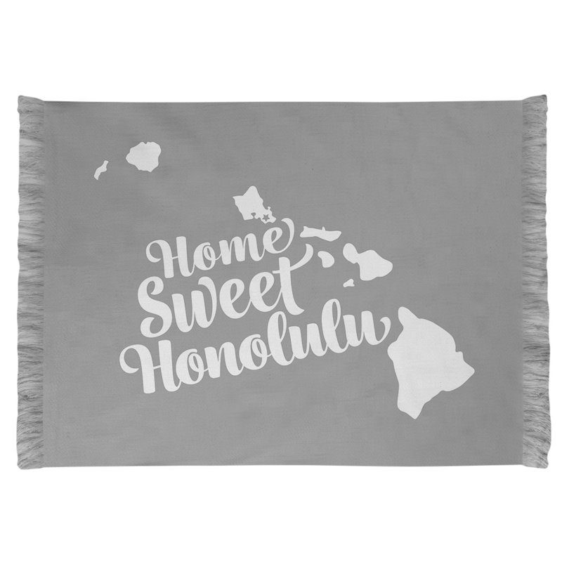Tapis gris Honolulu Hawaii