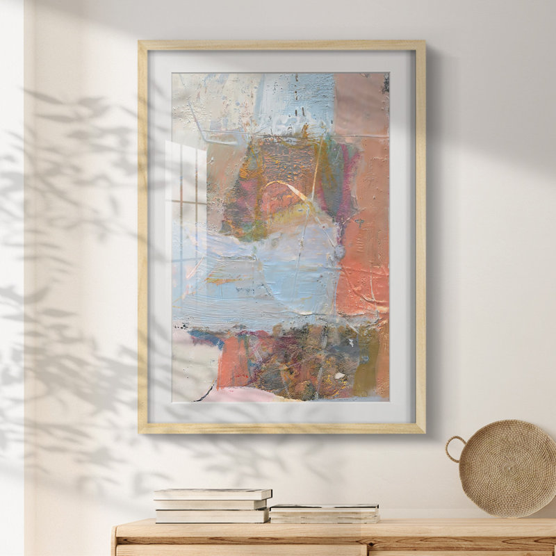 Minim III -Framed Print, Natural, 28.5'' H x 20.5'' W