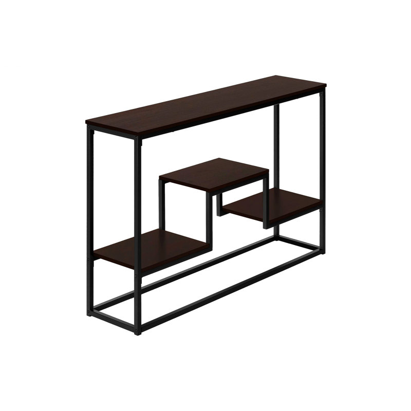 Accent Table, Living Room Console Table, Entryway Table, Narrow Side Table With Metal Frame