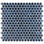 Hudson 0.8" x 0.8" Porcelain Penny Round Mosaic Wall & Floor Tile-1591569093