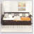 Daybed Wood Bed With Two Drawers