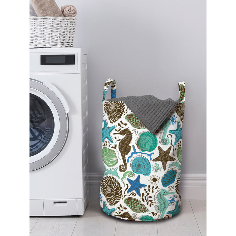 Fabric Laundry Bag with Handles