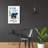 " The Blue Bear " Print-689259353
