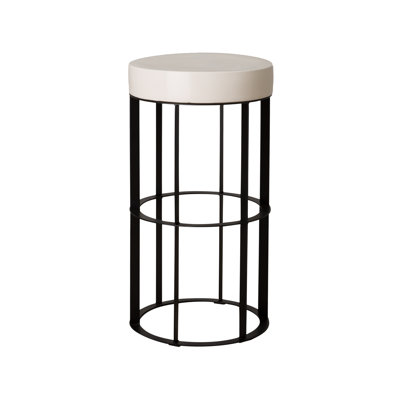 Luker Iron Outdoor Stool