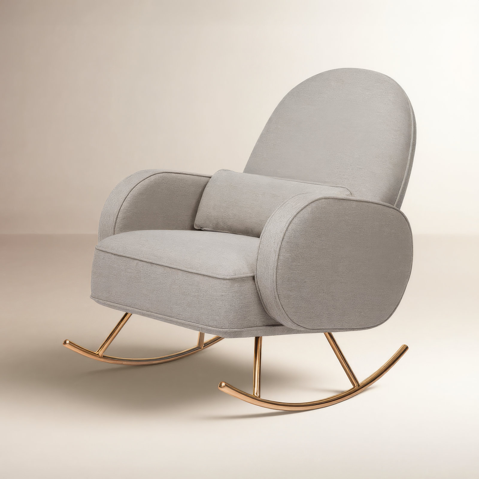 Compass Rocking Chair, Gray