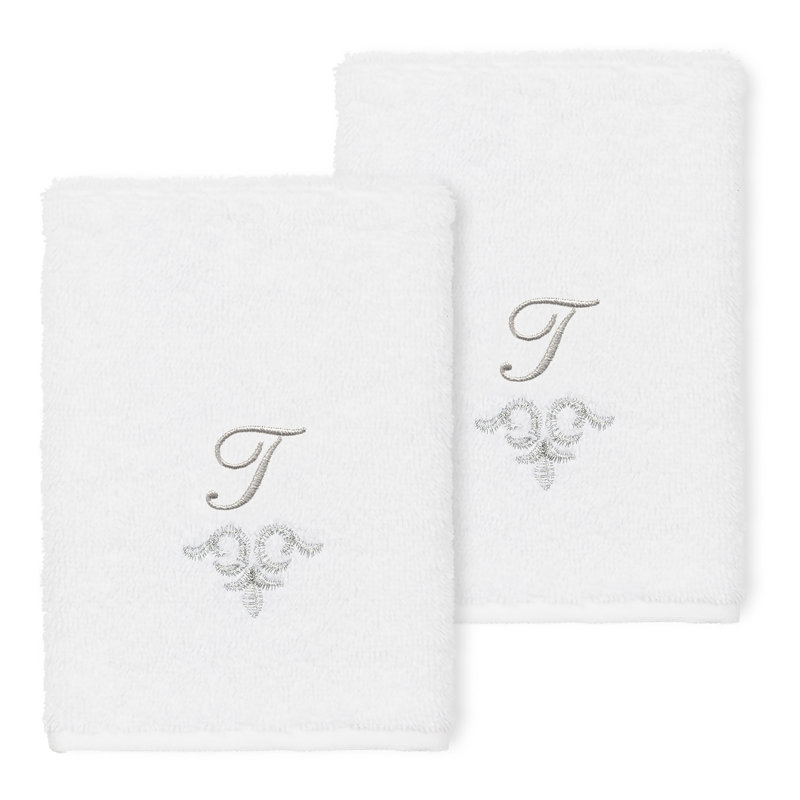 Essuie-mains en coton Monica, Blanc, T