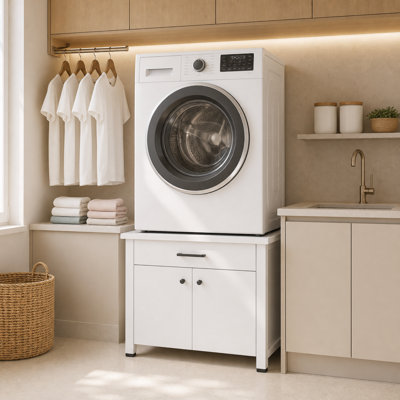 28.3'' W Laundry Pedestal Cabinet