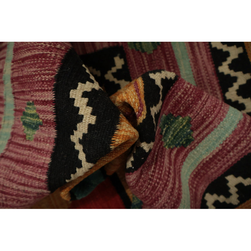 Tapis turc à motif géométrique kilim 8 x 10