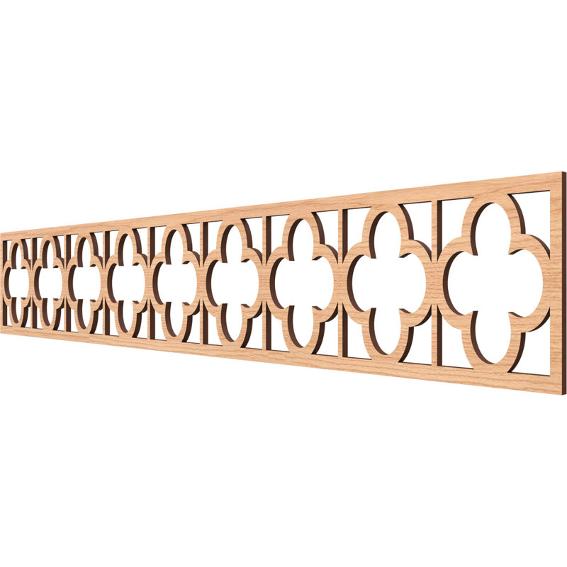 Moulure à panneau Woodall, H 8 po x l 46,625 po x P 0,375 po, Noyer blanc