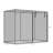 Outsunny 6' X 3' Crop Cage, Plant Protection Tent With Zippered Doors For Vegetable Garden, Backyard, Black