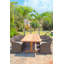 Chaise de patio avec coussin Porto Fino