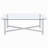 Linda Chrome 2-piece Coffee Table Set