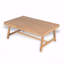 Table basse de patio en bois d'acacia