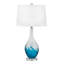 Lampe de table en verre USB