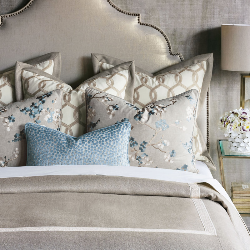 Housse de couette moderne en microfibre Baynes, Housse de couette pour lit de jour