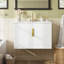 Meuble-lavabo 30 po avec lavabo en céramique-238074549