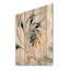 Art floral en verre coloré blanc - Grand art mural à motif floral sur toile-854634602-908805942-938230684
