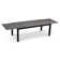 Ajha Extendable Rectangular Metal Outdoor Dining Table