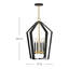 Luminaire suspendu avec chandelle 25,5 po Sammi-1536921734
