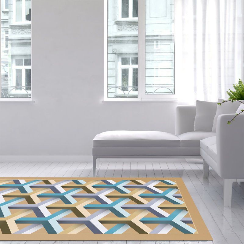 Fruma Geometric Area Rug, Rectangle 140 x 200cm