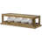 Acacia Wood Sports Baseball Display Case