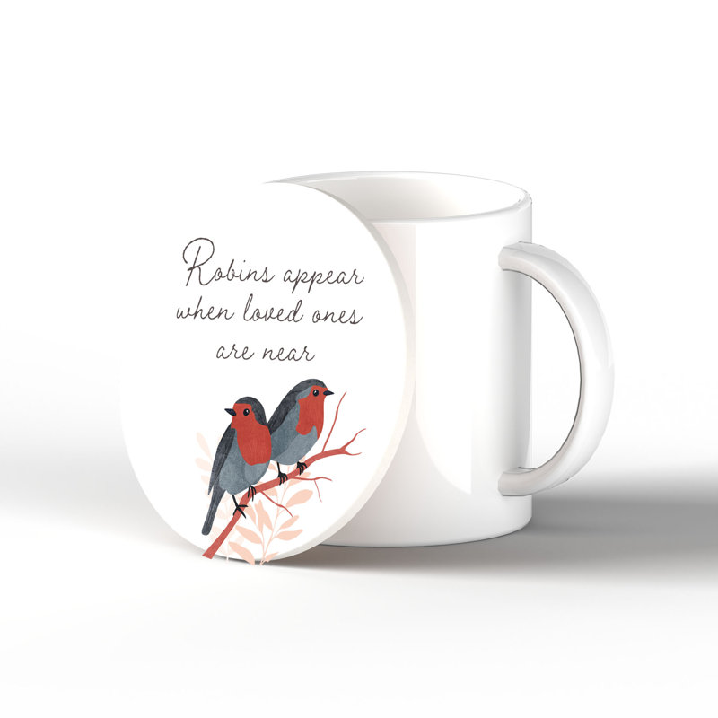 Ceramic Round 1 Piece Coaster