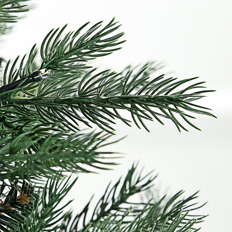 Grand arbre de Noël artificiel pré-éclairé