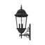 Lanterne murale d'extérieur noire à 3 ampoules H 28,75 po Anemarie