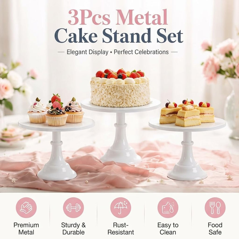 Steel Cake Stand