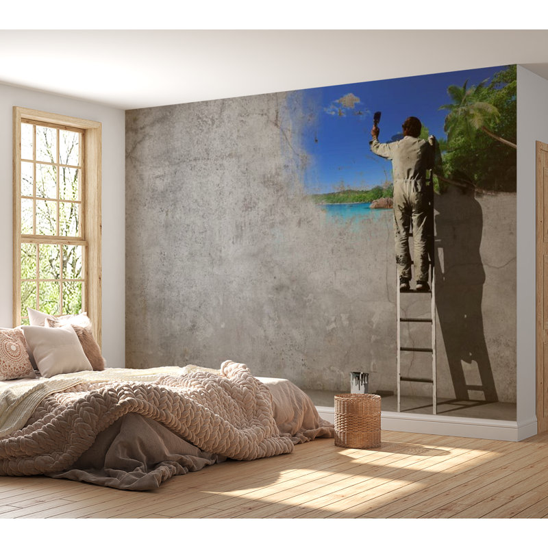 Frankfield Wall Mural, 8' L x 11.42' W