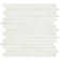 Interlocking Pattern 12" x 12" Glass Mesh-Mounted Mosaic Tile