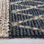 Tapis géométrique en jute / coton tissé à la main Alejo-1182881481
