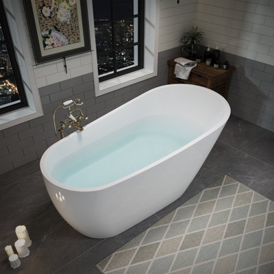 Baignoire profonde en acrylique autonome Spa Indulgence