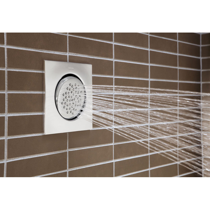 Mosaic Full Fixed Body Spray with Immersion, Polished Nickel