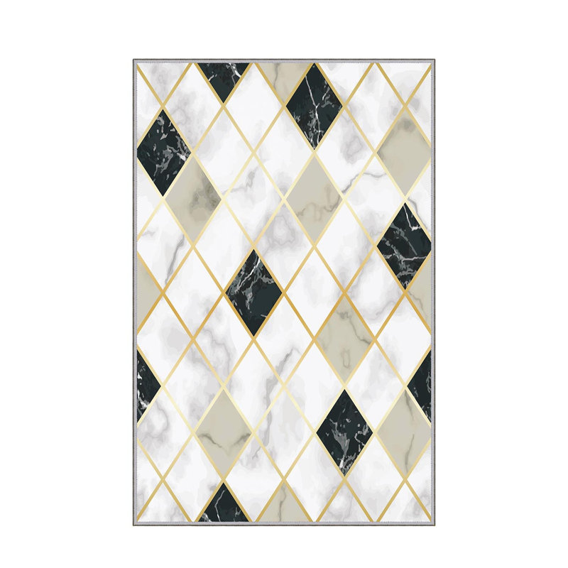 Premium Hall Carpet, 31.5 x 78.7 Inches | 100% Polyester, Antibacterial | 0.04 in Pile Height, Non-Slip Underside, Machine Washable | 3D Digital Printing | Ideal for Living Room & Entryway, Easy Maintenance