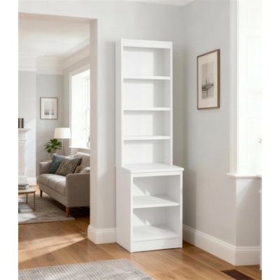 Brendalis 182cm H x 48cm W Standard Bookcase