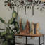 Serre-livres décoratifs en résine dorée, en forme d'ananas, pour tablette, bureau ou foyer, 25 cm de hauteur