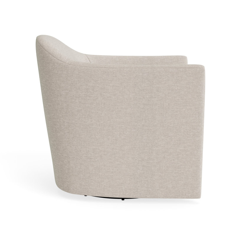 MTO - About Face Swivel Lounge Chair, Landa Stone