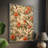 WM MORRIS Series XCVI Framed Print - Solid Wood-896161074