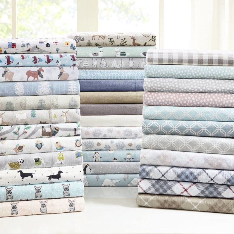 Ensemble de draps 3 pièces TG, Ensemble de draps pour lit simple TG avec 1 taie d