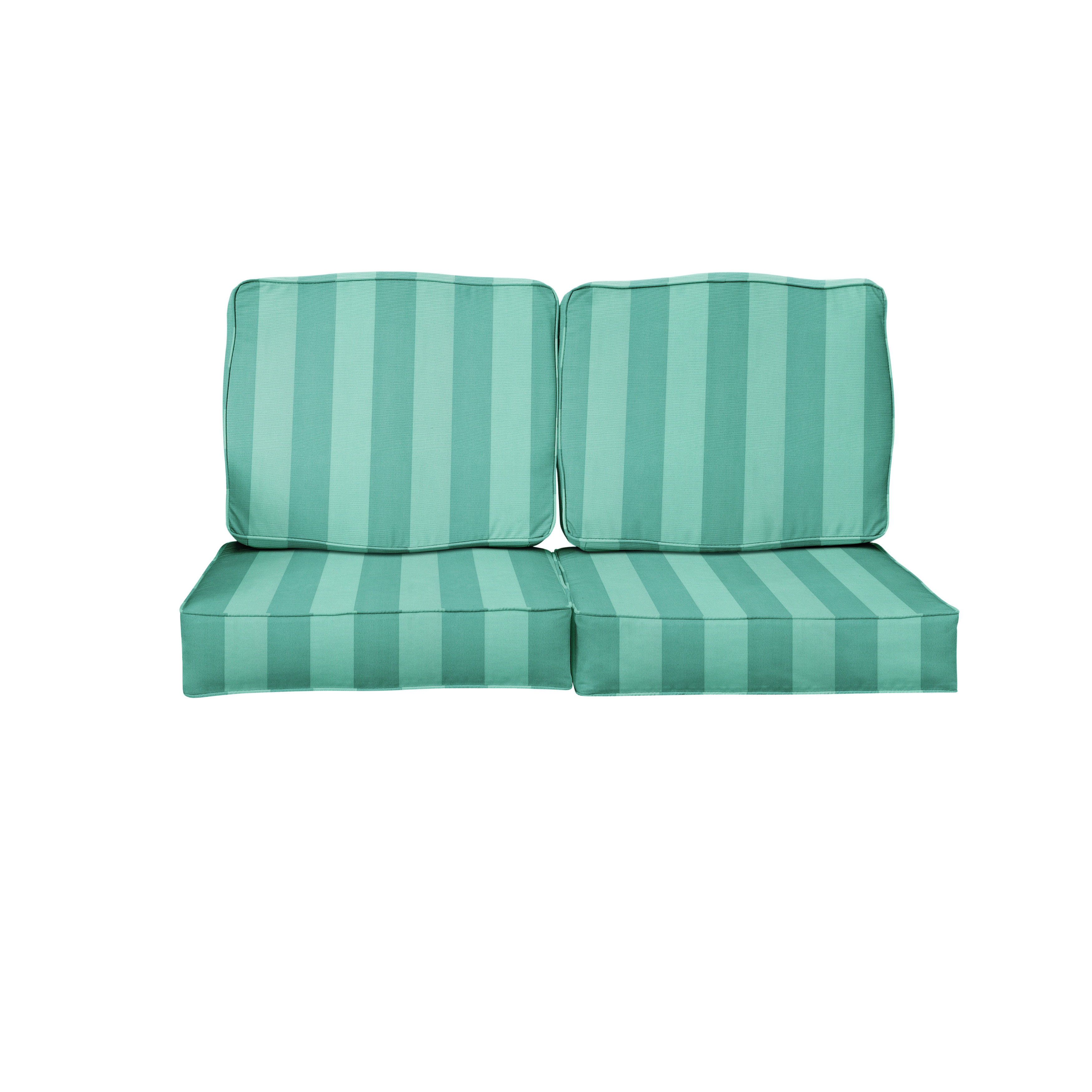 Longshore Tides Outdoor Love Seat Back Cushion Wayfair