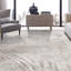 Tapis beige à imprimé animal-50919247
