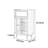 Multifunctional bookcase storage display sideboard