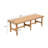 Elegant Woven Pu Leather Wood Bench For Bedroom Seating And Footrest - 56.05 In Depth, 16.34 Width, 18.6 Lb Weight Stylish With Seat, Lightweight